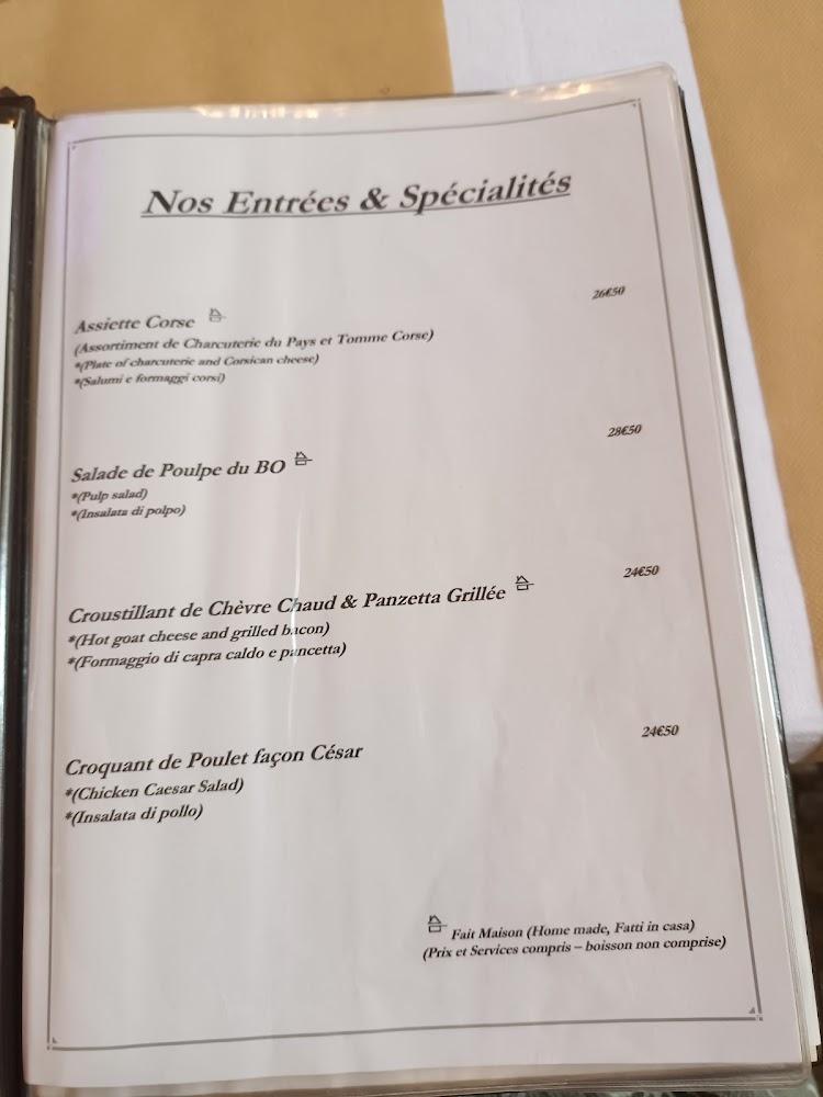 Le Bo Restaurant - Menu Image 4